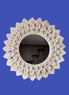 noor handicrafts Mirror_1107 Decorative Mirror(Round)