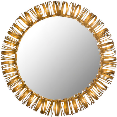 karigari living SSHD-WM-07 S Decorative Mirror(Round Finish : glossy)