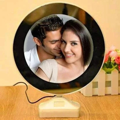 BAHISHT ROUND MAGIC MIRROR Lighted Mirror(Round)
