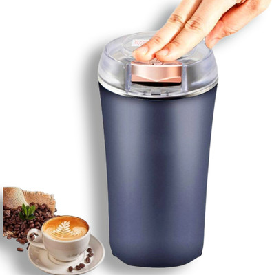 navdevi enterprise Mini Stainless Steel Coffee Spices Nuts Grains Bean Hebs Grinder Mixer Mixer Blender Blade