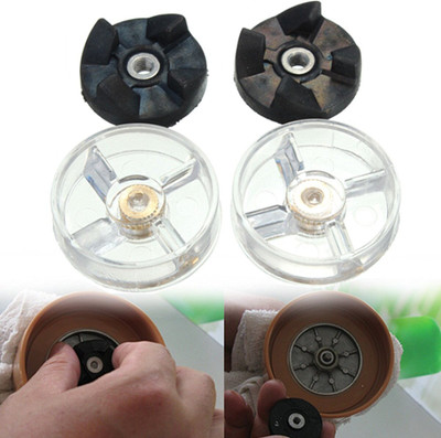 HAPPY-E 4Pcs Parts Rubber Gear Drive Gear Spare Part for Magic Bullet Juice Extractor Mixer Grinder Coupler