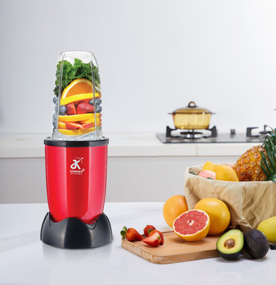 Jiatekuniverse Kenngo by JiaTek 2-in-1 Nutrahealth Blender (Red) Mixer Grinder Coupler