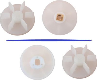 AJS spares 2pc Motor & 2pc Jar Coupler Set for BUTTERFLY_6Teeth Mixer Grinder Coupler