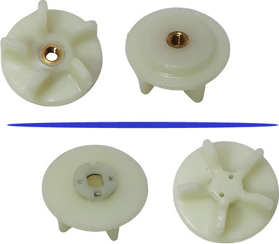AJS spares 2pc Motor Coupler & 2pc Jar Coupler Set for VIDIEM_5 Teeth Mixer Grinder Coupler