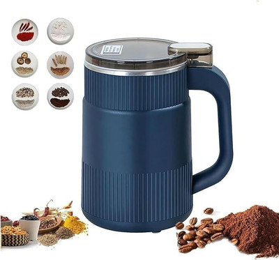 Superior mall Electric Coffee Grinder 2 Cups Coffee Maker(Blue)