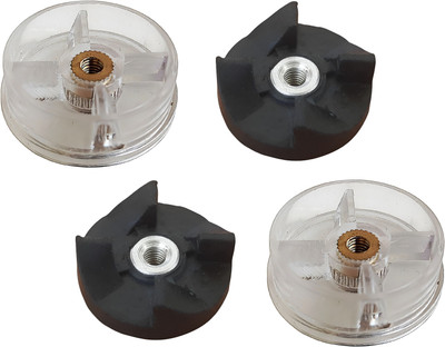bhart 2pc Motor & 2pc Jar Coupler Set for All WonderChef_Blenders, 4-TEETH Mixer Grinder Coupler