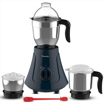Butterfly Speedy 750 W Juicer Mixer Grinder(Speedy / Speedy 3J | 3 Jars | Ink Blue)