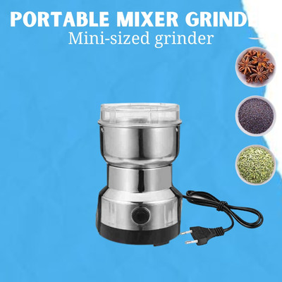 GUGGU Elecrtic (Mixer Grinder) Coffee, and Masala Grinder for Kithchen/Home G133 200 W Mixer Grinder(Elecrtic (Mixer Grinder) Coffee, and Masala Grinder for Kithchen/Home G133 | 1 Jar | Silver)