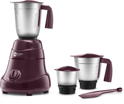 ORIENT Power Mixer 750 W Mixer Grinder(MGPM75C3 | 3 Jars | Cherry)