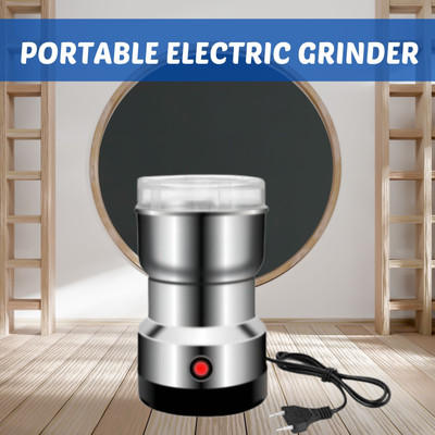 GUGGU Grinder-01 200 W Mixer Grinder(Electric Mixer Grinder & Coffee Maker for Kitchen Masala,Fruit, Onion GarlicG6 | 1 Jar | Silver)