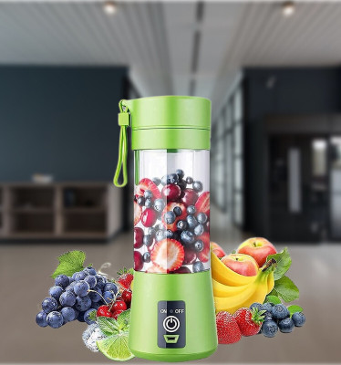 SACRO PRO 450 W Juicer Mixer Grinder(G85_Juicer USB Rechargeable 6-Blade Portable Juicer Blender | 1 Jar | Multicolor)