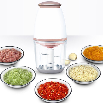 Dorbiniq Vegetable Chopper 300 W Juicer Mixer Grinder(Multi-Functional Electric Vegetables/ fruit Cutter Grinder Mixer Chopper_2J6RTJ | 1 Jar | White)