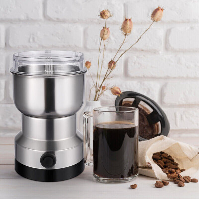 Sedoka Mullti FunctionCompact Kitchen design Electric Household Grinder W 200 W Mixer Grinder(Nima Japan 250W,24000 RPM Mini Stainless Steel Coffee Spice Nuts Grains Bean | 1 Jar | Multicolor)