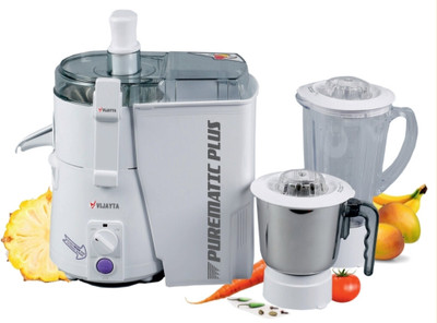 VIJAYTA JUICER MIXER GRINDER, JMG 950 W Juicer Mixer Grinder(PUREMATIC PLUS JMG | 2 Jars | White)
