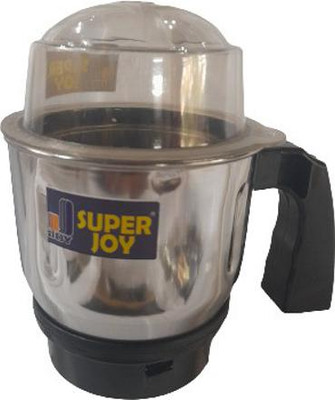 SUPERJOY by super joy super joy jar 300 W Mixer Grinder(Stainless Steel duty Heavy Aluminum Base Mixer Chutney Jar with Lid | 1 Jar | Black, Silver)