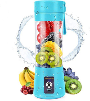 Elegant Lifestyle Portable Blender 2000 W Juicer Mixer Grinder(Fresh Juicer, Portable Blender, USB Mini Shaker Grinder, Travel/Home/Office/Gym | 1 Jar | Blue)