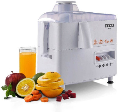 USHA J3345 450 W Juicer(J3345 | White)