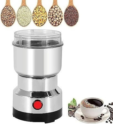 Mart Nest Grinder Mixer (300W) MINI 300 W 240 Mixer Grinder Total Jars 300 W Juicer Mixer Grinder(MIXER GRINDER JUICER097 | 1 Jar | Silver022)