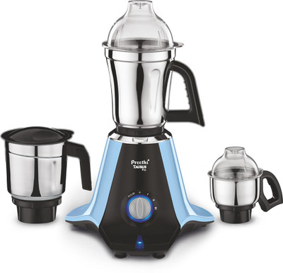 Preethi Taurus 1000 W Mixer Grinder(Pro MG-259 | 3 Jars | Black, Blue)