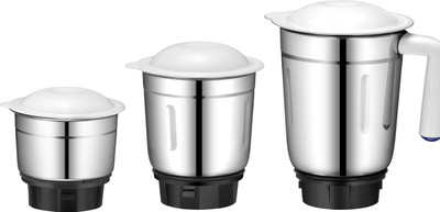 Gera JAR SET 500 W Mixer Grinder(MIXER GRINDER 3 PC JAR SET | 3 Jars | Black)