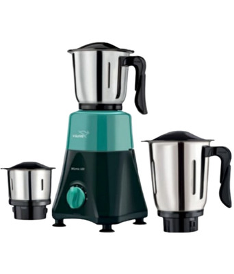 V-Guard WIZMIX 500 W Juicer Mixer Grinder(WIZMIX | 3 Jars | Black, TEAL GREEN)