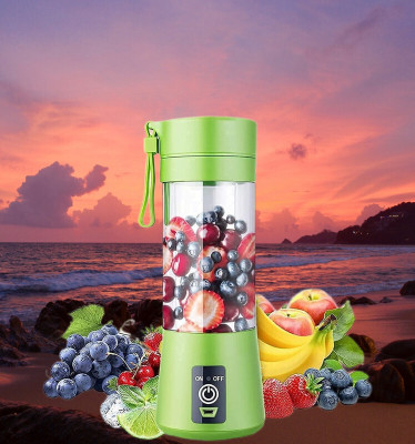 PHA PRO 350 W Juicer Mixer Grinder(P94_Juicer USB Rechargeable 6-Blade Portable Juicer mixer grinder | 1 Jar | Multicolor)