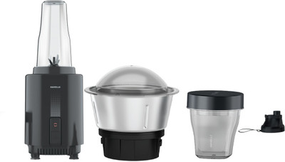 HAVELLS Nutri 350 W Mixer Grinder(Nutri Insta Blend 350 W | 3 Jars | Black)