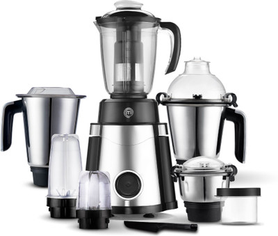 MasterChef Kitchen King MJ 03 1000 W Juicer Mixer Grinder (6 Jars, Black) For Rs. 3899 @ 56 %