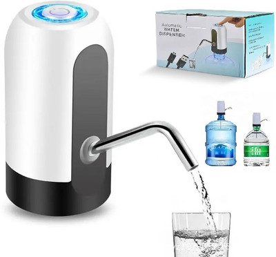 Sarchase Water Pump 25 W Juicer(USB Water Pump For 20 Litre Bottle Easy To Carry And Charge Anywhere | 1 Jar | White)