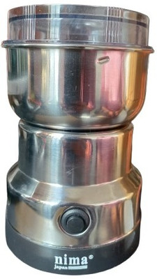 Nima MINI MIXTURE 350W 150 W Mixer Grinder(MINI MIXER_11 | 1 Jar | Silver)