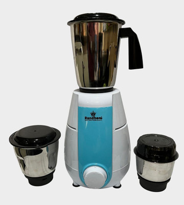 Randhoni fmingo 3 jar 750 W Mixer Grinder(fmingo 3 jar blue | 3 Jars | Blue)