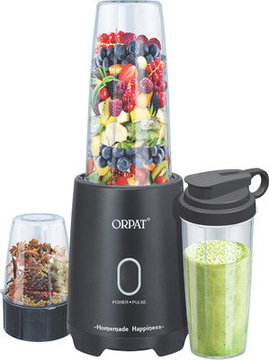 ORPAT HealthyBlend Grind 400 W Juicer(Personal Blender HealthyBlend Grind | 2 Jars | Black)