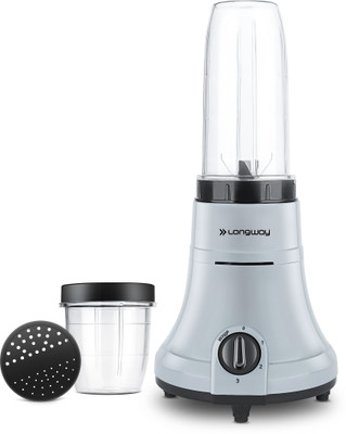 Longway Sage 500 Juicer Mixer Grinder (2 Jars, Gray, Black) For Rs. 998 @ 62 %