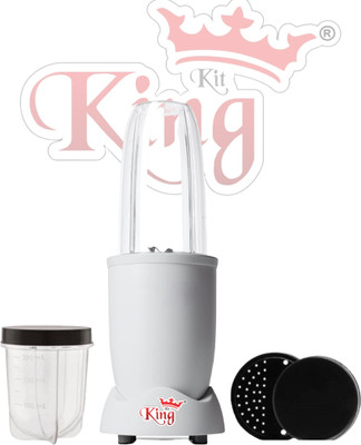 JUST ONE White, Power Consumption : W - 500, Total Jars : 02 500 W Mixer Blender(500W White Hand Blender | 3 Jars | White)