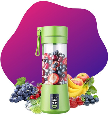 GUGGU PRO 450 W Juicer Mixer Grinder(F84_Juicer USB Rechargeable 6-Blade Portable Juicer Blender | 1 Jar | Multicolor)