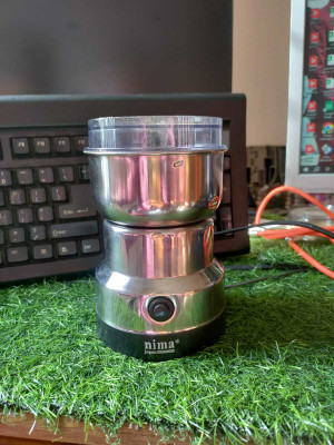 Nima MINI MIXTURE 350W 150 W Mixer Grinder(MINI MIXER_13 | 1 Jar | Silver)