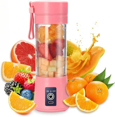 Mart Nest Electric Mixer juicer grinder_18 350 W Juicer Mixer Grinder(Portable Blender, USB Rechargeable Mini Juicer Blender,Electric | 1 Jar | Pink)