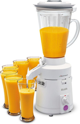 SUJATA MEGAMIX 900 W Juicer Mixer Grinder('S | 1 Jar | White)
