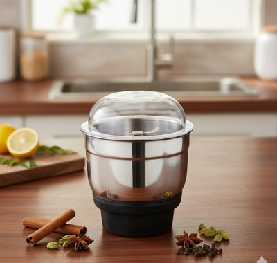 SHUKLA ENTERPRISE Chutaney mixer jar 105 W Juicer Mixer Grinder(Chutaney jar | 1 Jar | Steel)