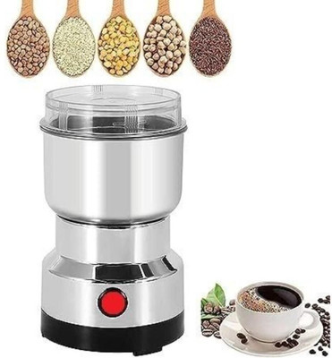 sun pantry With Folding Jar Compact Kitchen design Electric Household Grinder 200 W Juicer Mixer Grinder(japan 200 ,24000 RPM Mini Stainless Steel Spice Nuts Grainder | 1 Jar | Silver670)