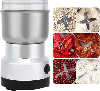 WunderVoX Nem-93 200 W Mixer Grinder(NG-93 | 1 Jar | Silver)