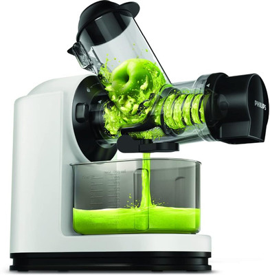 PHILIPS Viva Collection Masticating juicer HR1887/81 XL Tube, 70 mm Quick Clean 150 W Juicer(HR188781 | 1 Jar | Black)