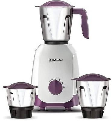 BAJAJ Ninja Series 750 W Juicer Mixer Grinder(Ninja Carve 750-MG | 3 Jars | Purple)