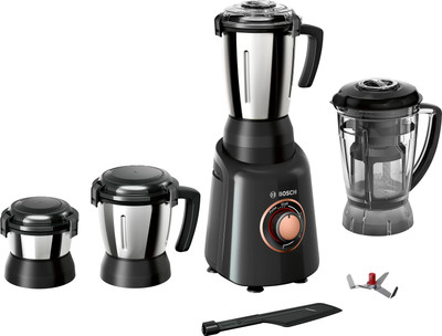BOSCH MGM6644BIN, Watts ~ 750 W Juicer Mixer Grinder(TrueMixx Bold | 4 Jars | Black)