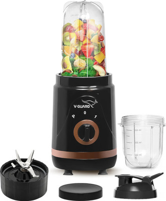 V-Guard Citius Nutri 2J 400 W Juicer Mixer Grinder(Citius Nutri 2J | 2 Jars | Black)