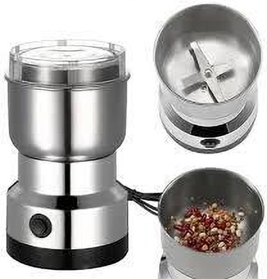 Sedoka Mullti FunctionCompact Kitchen design Electric Household Grinder W 150 W Mixer Grinder(Nima Japan 250W,24000 RPM Mini Stainless Steel Coffee Spice Nuts Grains Bean | 1 Jar | Multicolor)