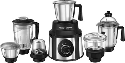 Prestige Endura | JMG Food | With Multi Utility Jar 1000 W Food Processor(Black, Silver)