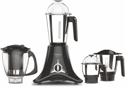 Vidiem 1000 1000 W Juicer Mixer Grinder(Vstar | 4 Jars | Black)