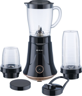 BAJAJ NX01 300 W Mixer Grinder(NX01 | 3 Jars | Black)