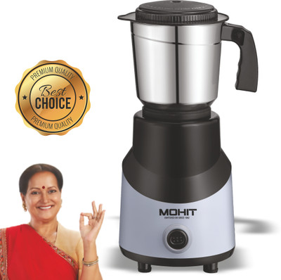Mohit Pulse Pro 400 W Mixer Grinder(Pulse | 1 Jar | Black, Grey)